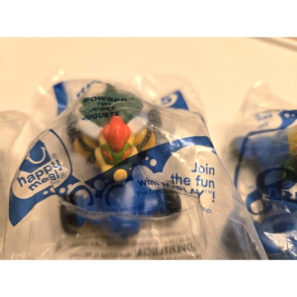 New 2014 McDonalds Super Mario Kart 8 Cars: Luigi, Bowzer, Toad - Picture 3 of 4